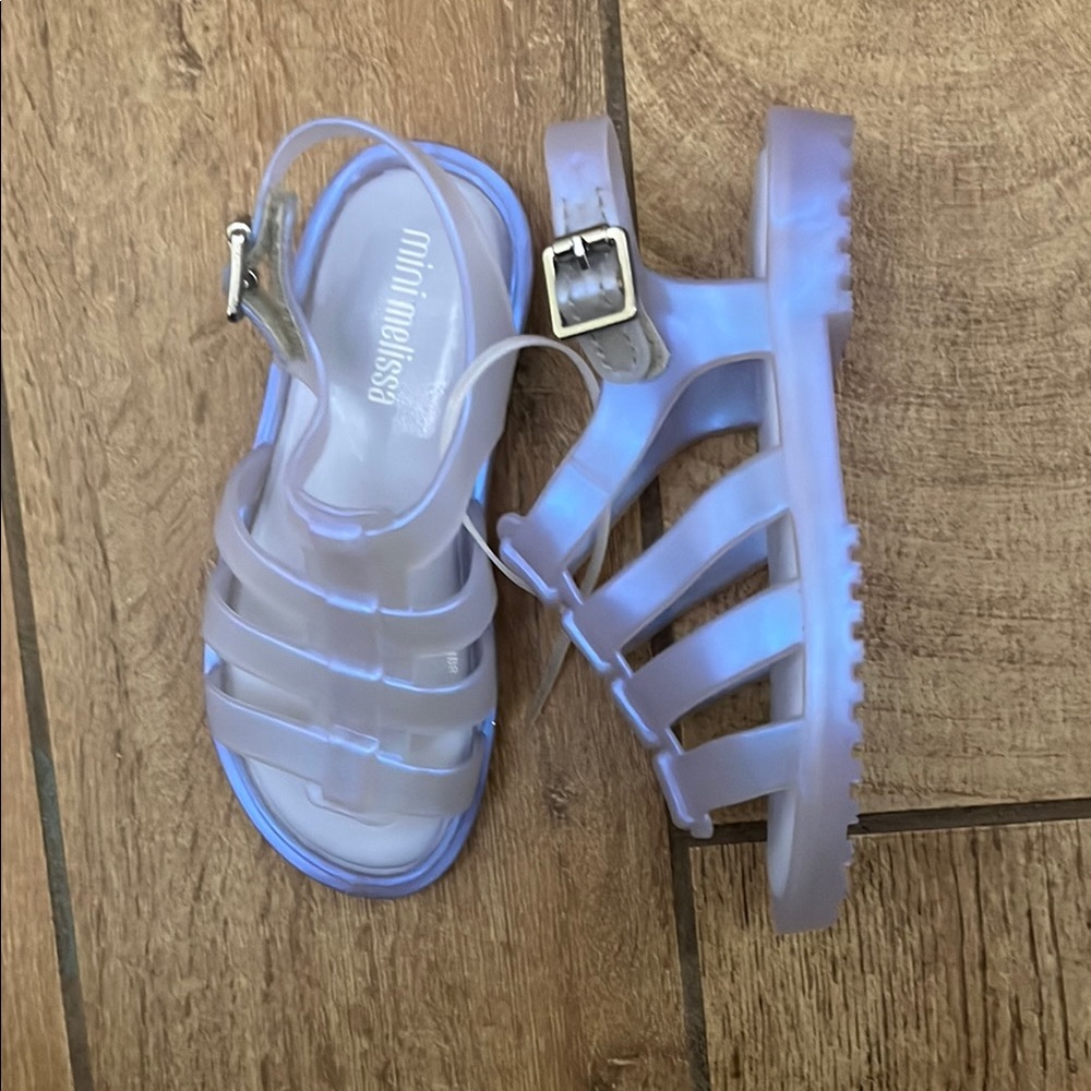 Mini Melissa Kids Lavender Sandals